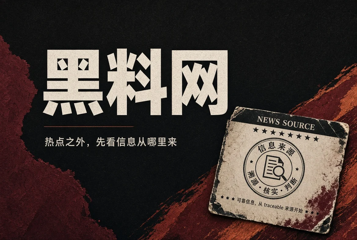 黑料网资讯刊头封面